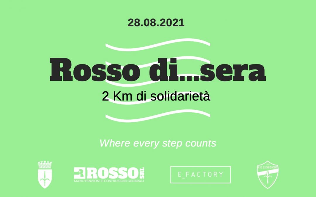 “Rosso di…sera: 2KM di solidarietà”, il 28 agosto in Porto Vecchio!